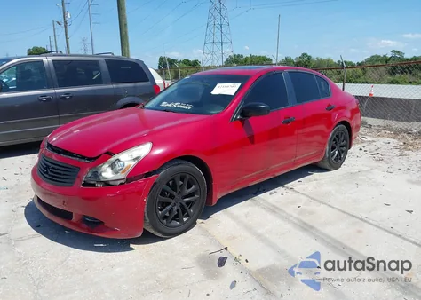 2008 Infiniti G35 Journey from USA, damaged, VIN JNKBV61E78M227020